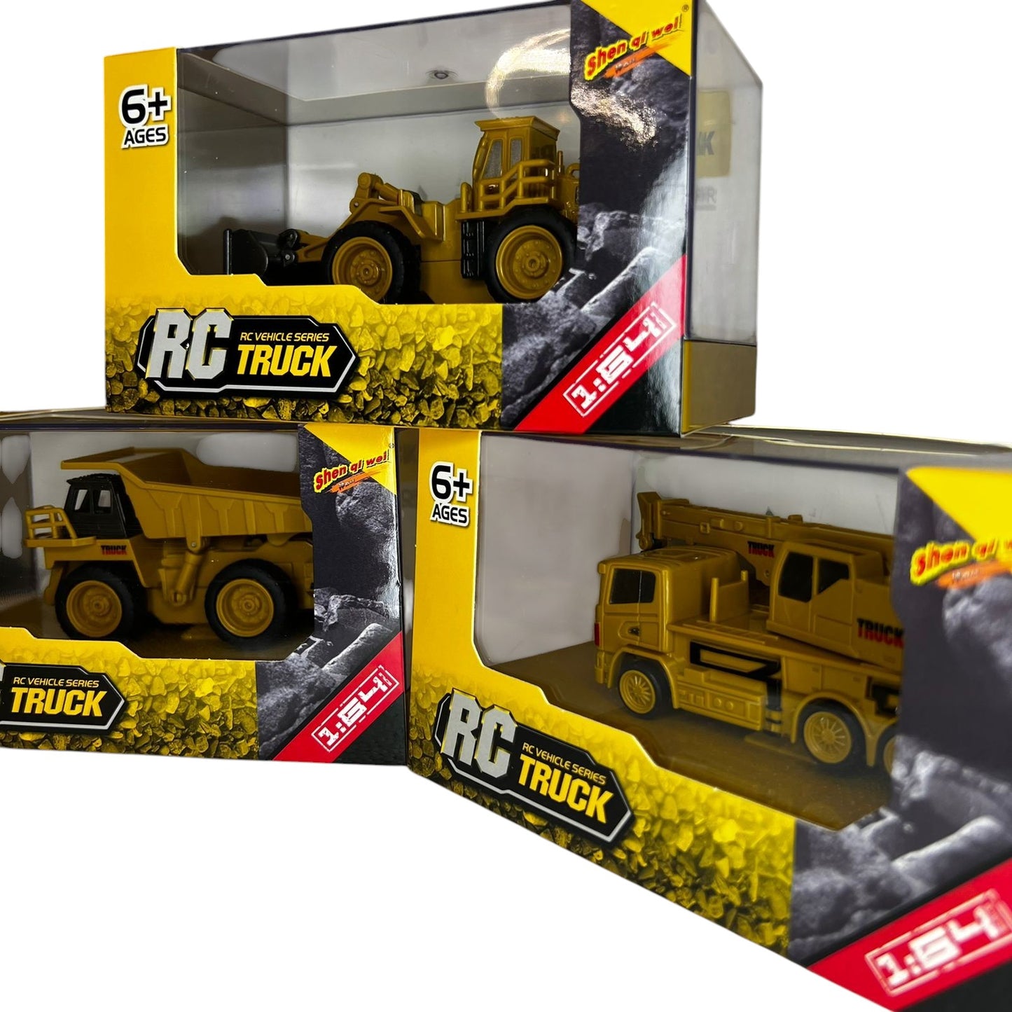 Mini Camión Grúa 1/64 a control remoto