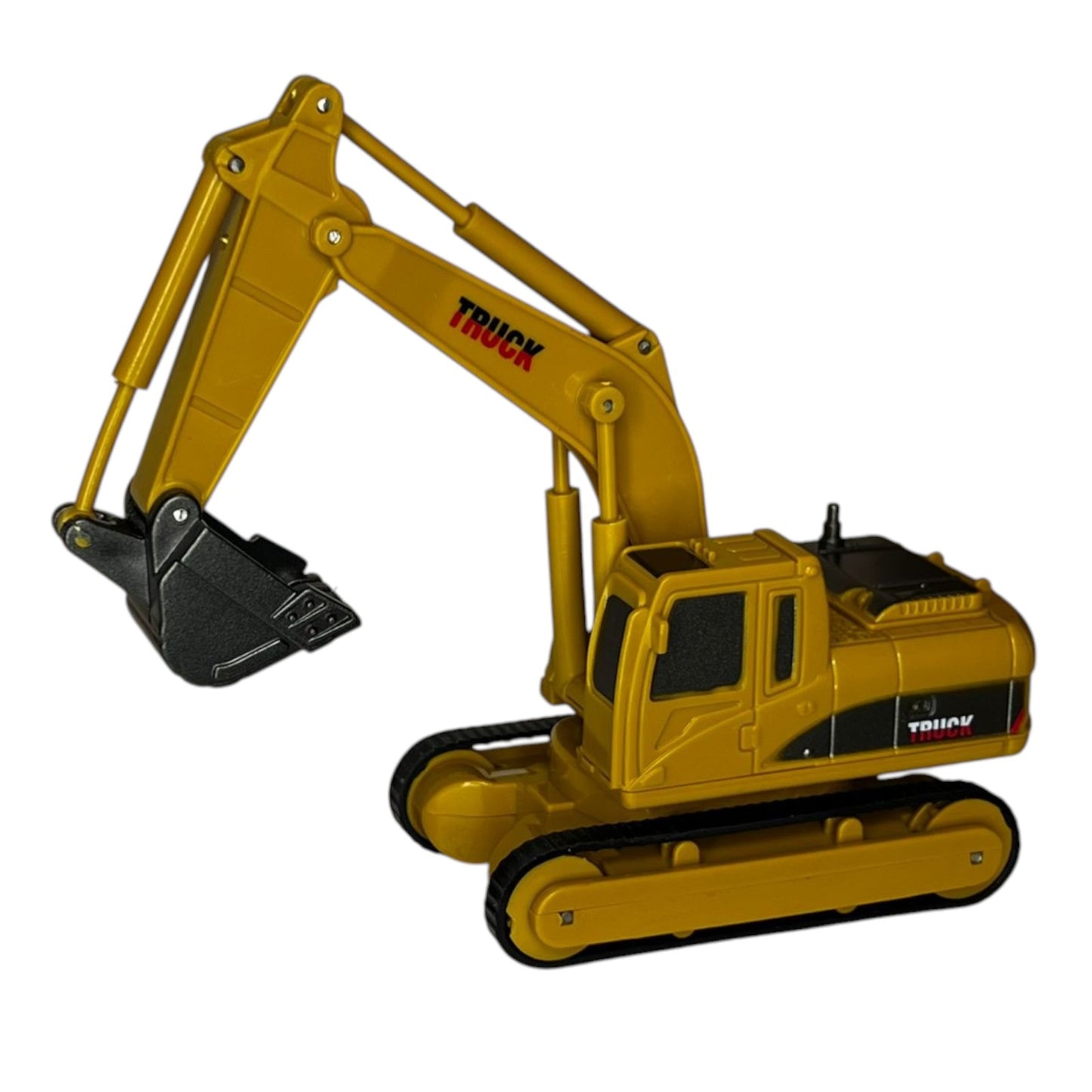 Mini excavadora 1/64 a control remoto.