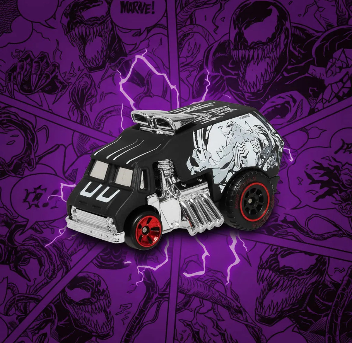Hot Wheels Silver Series Cool-One Venom Marvel
Spider-Man