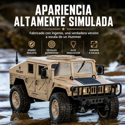 HUMVEE Vehículo Militar RC Todoterreno