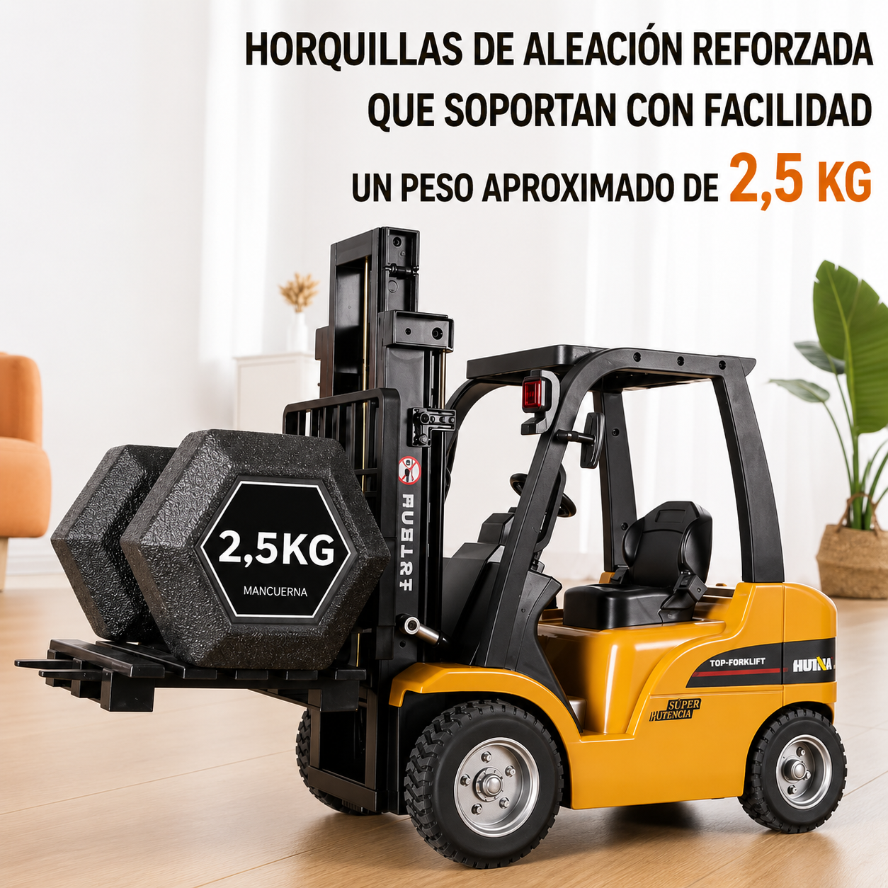 Montacargas RC 4WD Huina 1577  1:14