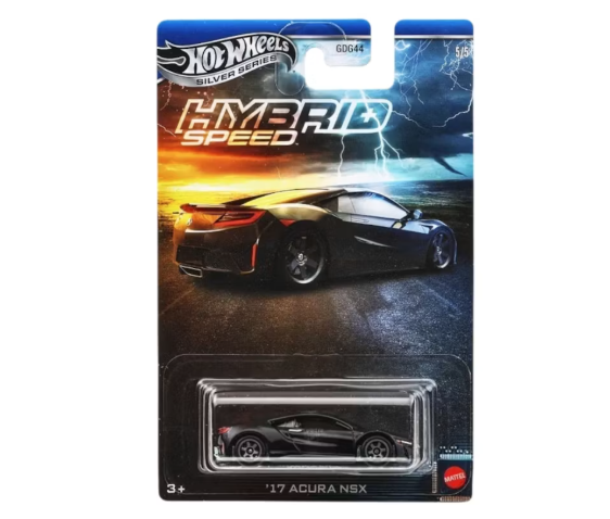 Hot Wheels Silver Series Hybrid Speed Acura Nsx