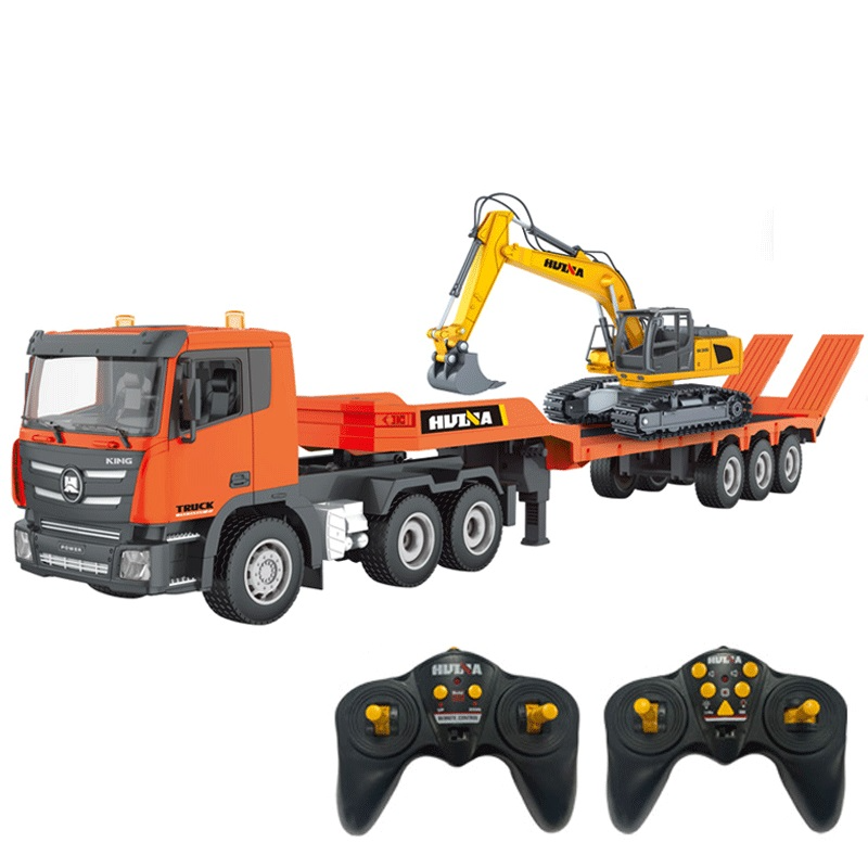 Camión RC de Ingeniería con Plataforma Huina 1319 1:18