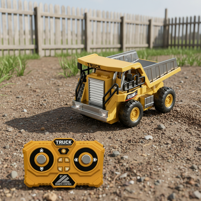 Mini Camión Volquete RC de Aleación 1:64