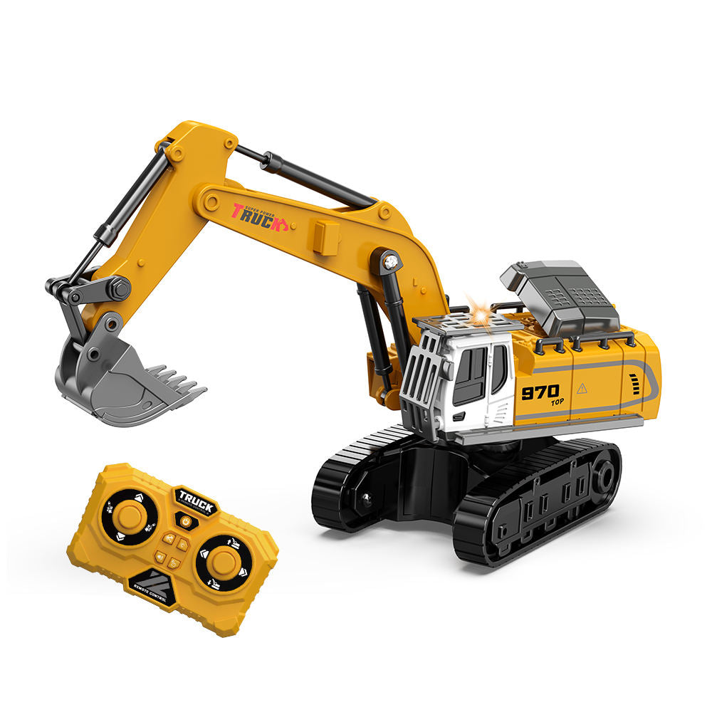 Mini Excavadora RC 1:64 Funcional