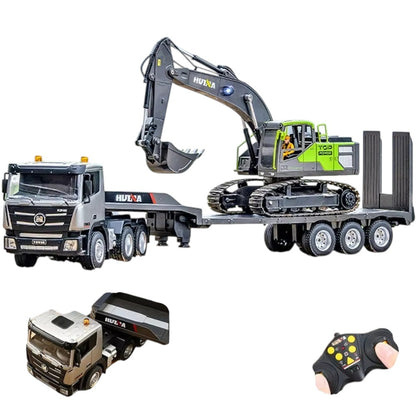 Camión Cama Baja Huina 1318 1/18 a control remoto.