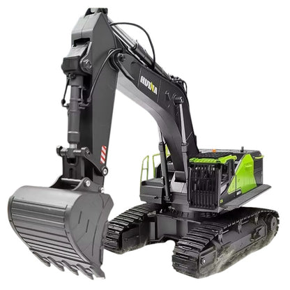 Excavadora Huina 1583 1/14 a control remoto.