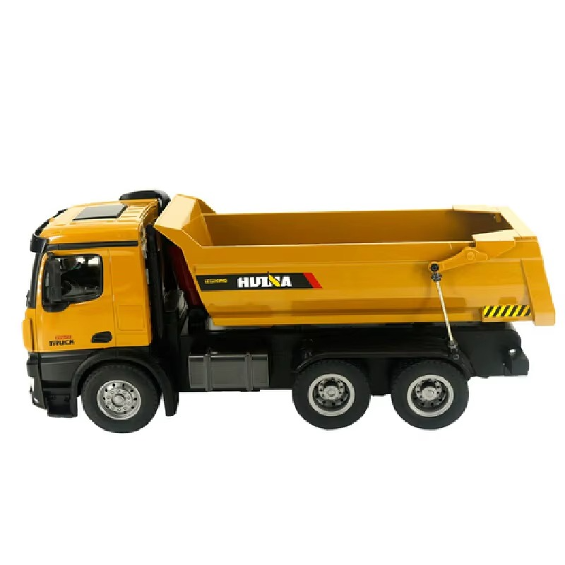 Camión Tolva Full Metal Huina 1582 1/14 a control remoto.