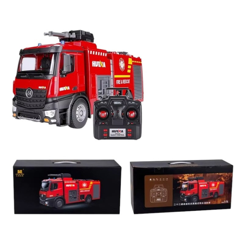 Carro de Bomberos Huina 1561  1/14 a control remoto.