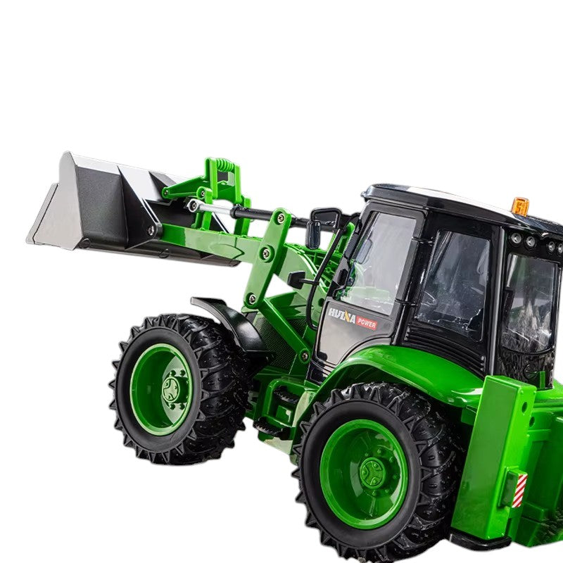 Retroexacavadora Huina 1579 1/14 a control remoto.