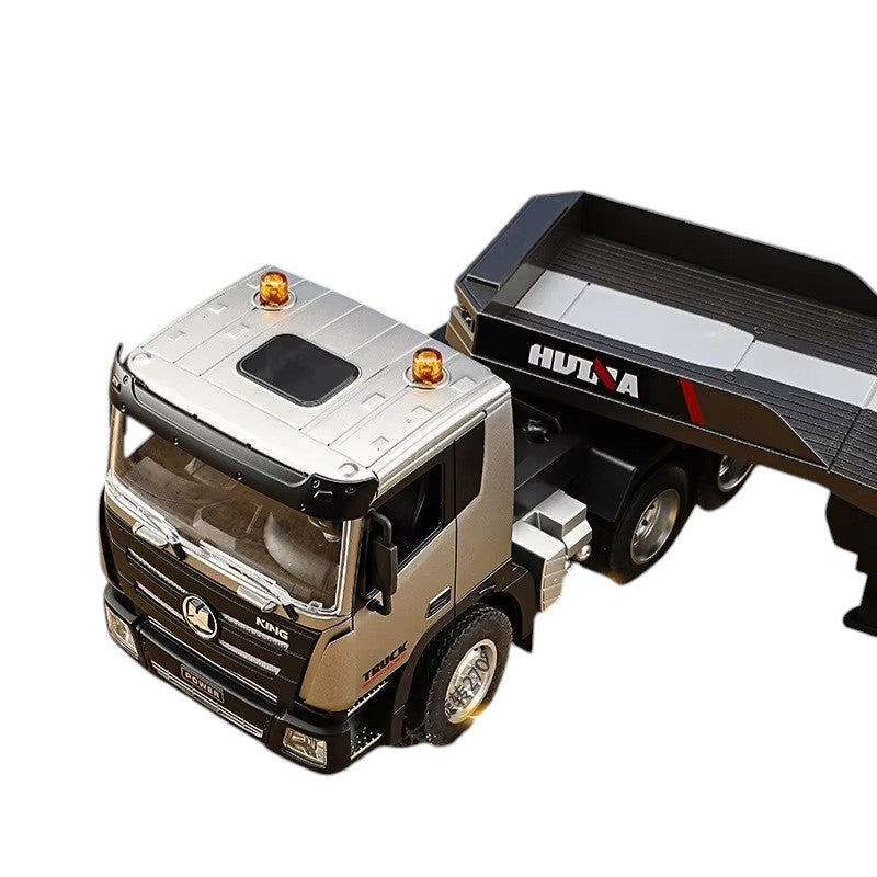 Camión Cama Baja Huina 1318 1/18 a control remoto.