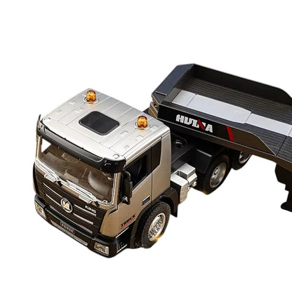 Camión Cama Baja Huina 1318 1/18 a control remoto.