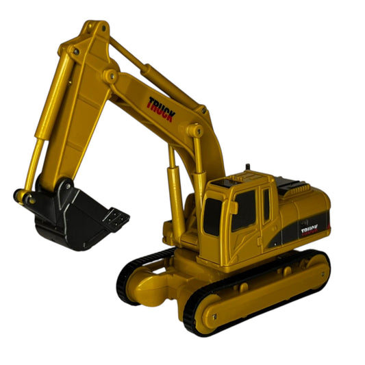 Mini excavadora 1/64 a control remoto.