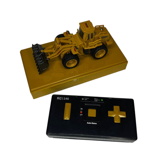 Mini Cargador Frontal 1/64 a control remoto