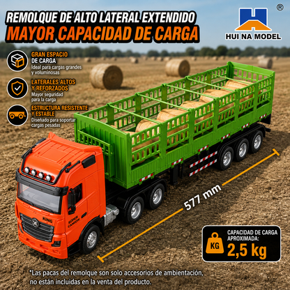 Camión RC con Semirremolque Huina 1312 1:18