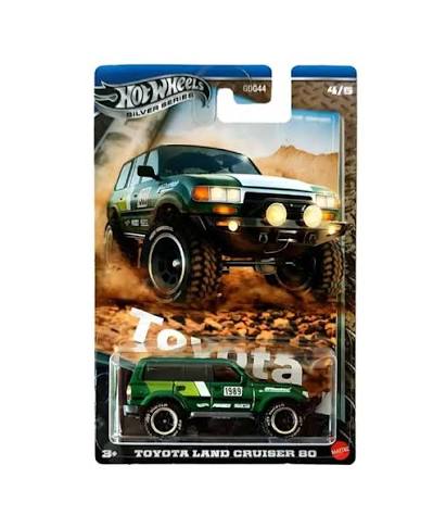 Hot Wheels Silver Series Land Cruiser 80